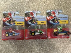 Jakks Mario Kart Racers – Lot of 3 – Nintento – BRAND NEW, FACTORY SEALED!
