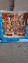 Teenage Mutant Ninja Turtles History of Leonardo 8 Action Figure Set TMNT NEW