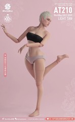 Worldbox AT210 1/6 Female Body Joint Movable Bee Waist Light Tan 12″ Figure