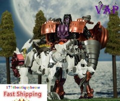 New IN BOX TRANSFORMER DINOBOT TransArt BWM-10 TransMetal II ALLOY 10 INCH USA