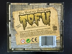 [NIB~SDCC2008] TOFU THE VEGAN ZOMBIE Vinyl Figure [w/Removable Tofu Brain] *Art