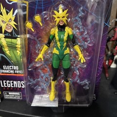 Marvel Legends Retro Spider-Man Electro Francine Frye 6” Action Figure Complete