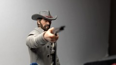 1:12 custom painted Arthur Morgan, Red Dead Redemption, Cowboy head sculpt