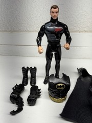 1990 Kenner Bruce Wayne Quick Change Suit The Dark Knight Almost complete Batman