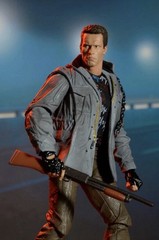 NECA The Terminator T-800 Action Figure Interchangeable Heads Hands + Guns