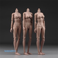 1:6 Scale TQ05 Flexible 12″ Jointed Female Action Figure Body Soldier Toys Dolls