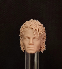 Michael Jackson Custom Head Sculpt 1/12 1/10 1/6