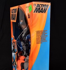 12″ Action Man Sky Diver Parachute 1:6 Hasbro Flocked hair Adventure Team 1999