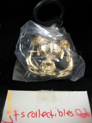 Hatsune Miku Series 2 24k GOLD SNOW Miku Backpack Hanger Figure Rare 1/54 Box