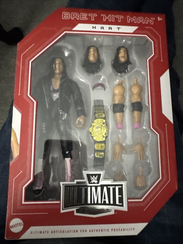 WWE Ultimate Edition Monday Night War Bret Hitman Hart Walmart Exclusive WWF LJN
