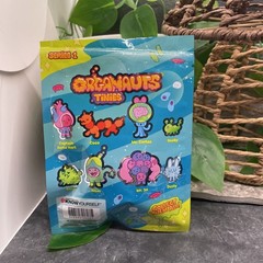 Organauts Tinies Series 1 Vinyl Keychain Figure & Character Card New Random