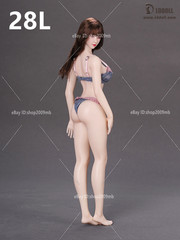 LDDOLL 1/6 Female Seamless Flexible Body Steel Bone Finger Bone For 12″ Figure