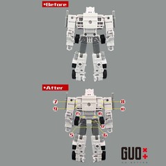GO BETTER Filler Upgrade Kit For Age of the Primes G1 Ultra Magnus Filling Parts