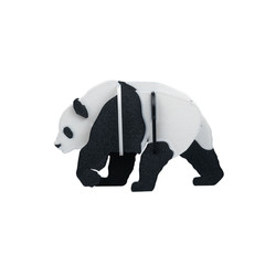 3D Printed Panda Kit – Set of 2 – Articulated PLA Model – DIY Puzzle