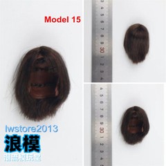 1/6 Artificial Hair Wig Cover For 12″ Female Phicen TBL JO Figure Head Body Toys