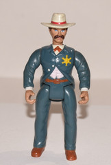 Imperial Toys Legends of the Wild West Wyatt Earp Figure 1991