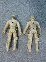 Lot of 10 Army Soldier Tank Chap Mei Beige Green Military Action Figues