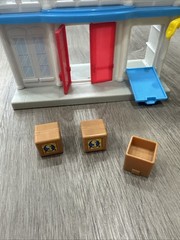 Paw Patrol Rubble Post Office 99% Complete Play Set Adventure Bay Exclusive Toy