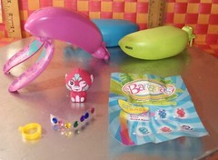 Bananas lot of 3 sub sets, pink+blue+green, 6″L, 2020, Cepia LLC