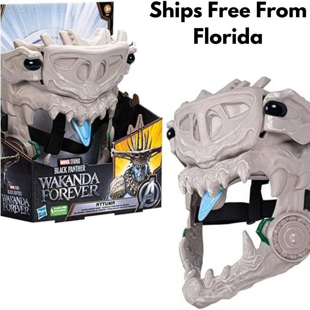 Marvel Black Panther Wakanda Forever Attuma Shark Armor Mask Roleplay Cosplay