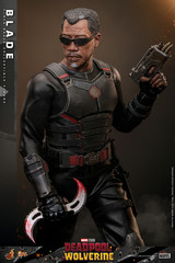 IN HAND – 1/6 HOT TOYS BLADE -Deadpool & Wolverine – MMS791B EXCLUSIVE VERSION!!