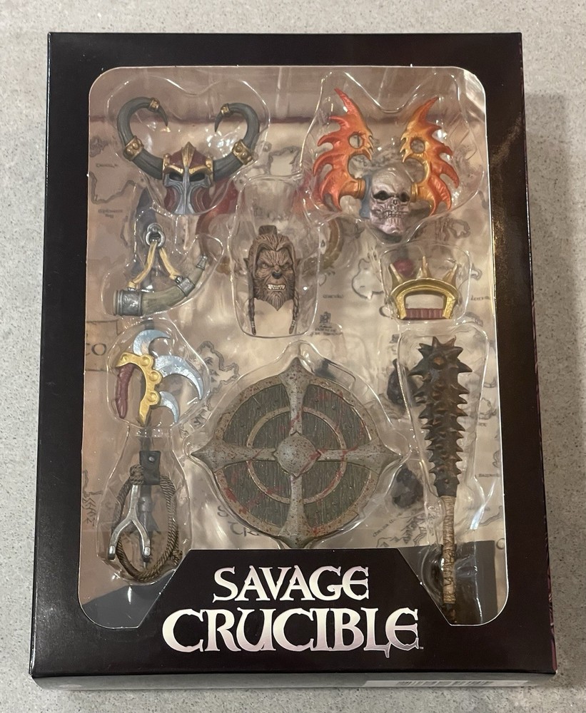 Conquest Pack Accessories for Savage Crucible Figure ~ Harvinger Studios ~ New