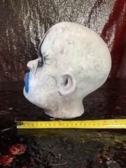 CLOWN 3D PRINT HEAD SCULPT 1:1 RATIO LIFE SIZE