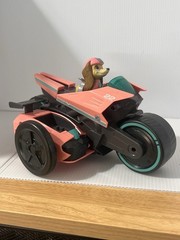 Paw Patrol Liberty Figure Mighty Movie Vehicle Motorcycle Pink Bike Car Toy