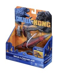 PLAYMATES Godzilla vs Kong Basic Skullcrawler with HEAV Action Figure