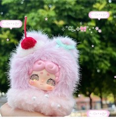 Lucky Deer Nai Goodnight Little Bunny Fluffy Ice 5.9″ Blind Box Plush Doll