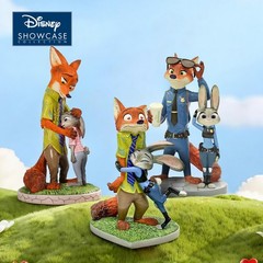 Enesco Disney Zootopia Nick Wilde & Judy Hopps Figurine – Official Collectible
