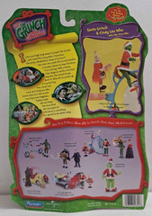 Santa Grinch and Cindy Lou Who with Who Drum Bike, New in Box