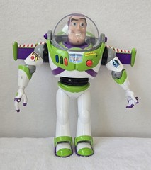 Disney Pixar Toy Story Woody Pull String Doll 15” and Buzz lightyear 12″