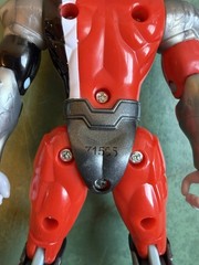 VTG Bandai 2004 Red Ranger Action Figure 7 in – Red Silver Black White Blue
