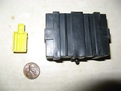 1964 GI Joe Vintage Hasbro 12” AT Dangerous Removal Yellow Bomb & Black Crate