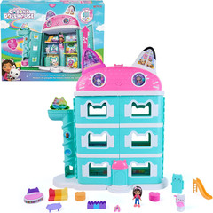 Meow-Mazing Dollhouse, 2 Feet Tall, 15 Pieces | over 2 Feet Tall, 15 Pieces, Fea