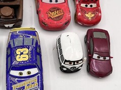 Disney Pixar Cars Lot of 11 Cars – Diecast metal- plastic mixed kinds