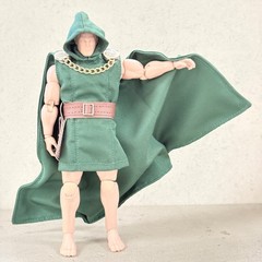 PB-DRDM-SET: Green Deluxe Outfit Set for Marvel Legends Dr. Doom (No Figure)