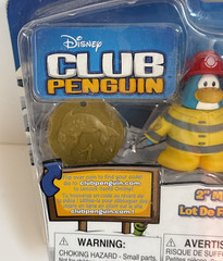 NEW Disney Club Penguin Construction Worker Firefighter Mix N Match Figure Pack
