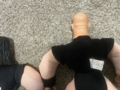 Jakks Pacific 1998 WWE WW Bone Crunchin Buddies The Undertaker & Stone Cold