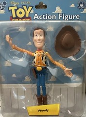 Disney Parks Pixar Toy Story Woody Action Figure Fully Articulated Removable Hat