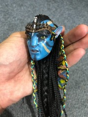 1/6 Hot Toys MMS159 Avatar Jake Sully Head Sculpt for Action Figure