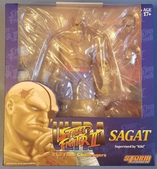 Storm Collectibles 1/12 Ultra Street Fighter II 2 Sagat MvC USA SELLER NEW READ