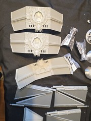 Star Wars 1/32 Scale Tie Defender W Cockpit Model Kit Custom 3d Includes Stand