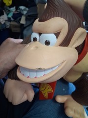 Nintendo 2008 Donkey Kong 12″ Action Figure Rare Htf