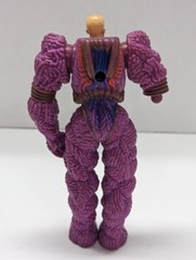 Vintage Inhumanoids Auger Action Figure Hasbro 1986 Complete Original Rare Purpl