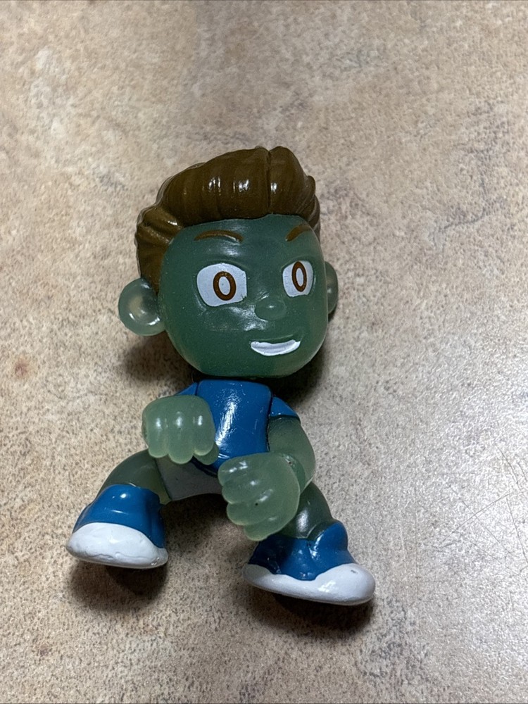 Ninja Kidz TV Series Ashton Action Figure Mini 2″ Toy Glow-in-the-dark Rare