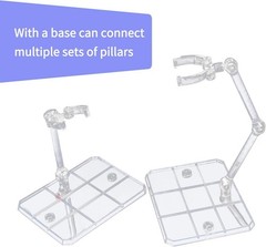 Creative Transparent Action Figure Base Holders – Perfect Gift for Collectors