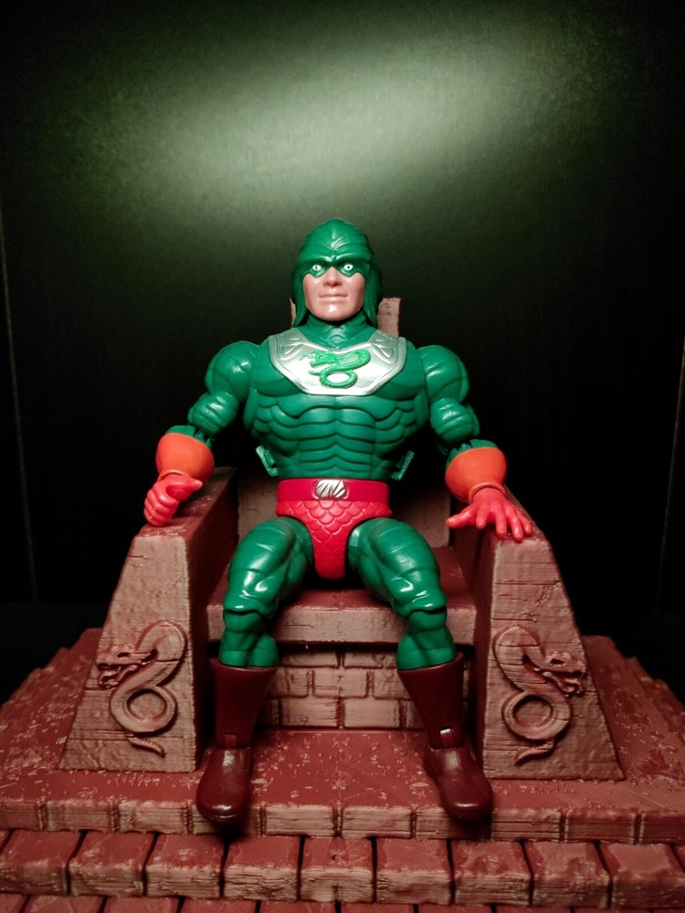 Mattel Motu masters of the universe King Hiss Throne
