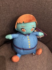 Willy Wonka & The Chocolate Factory Violet Beauregarde Blueberry Plush / 8” NWT